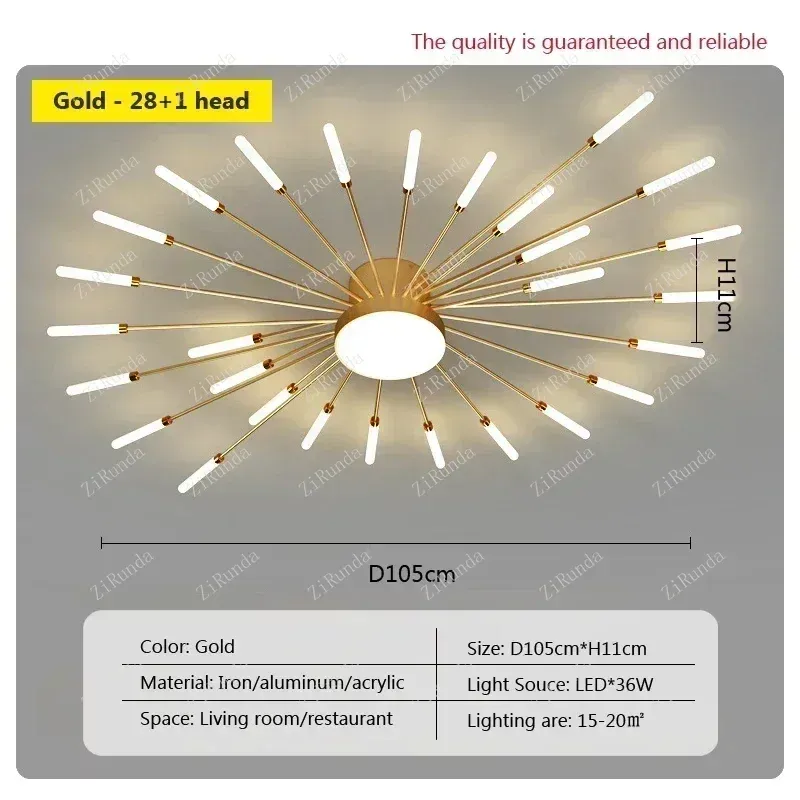 Neutral Light Goldd 28 huvuden