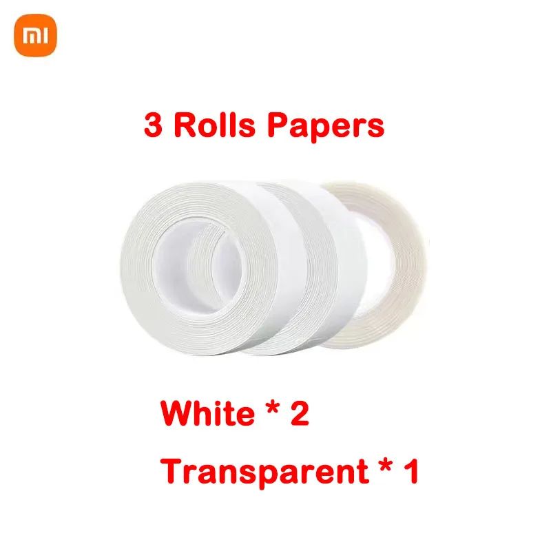 Color:3 rolls paper