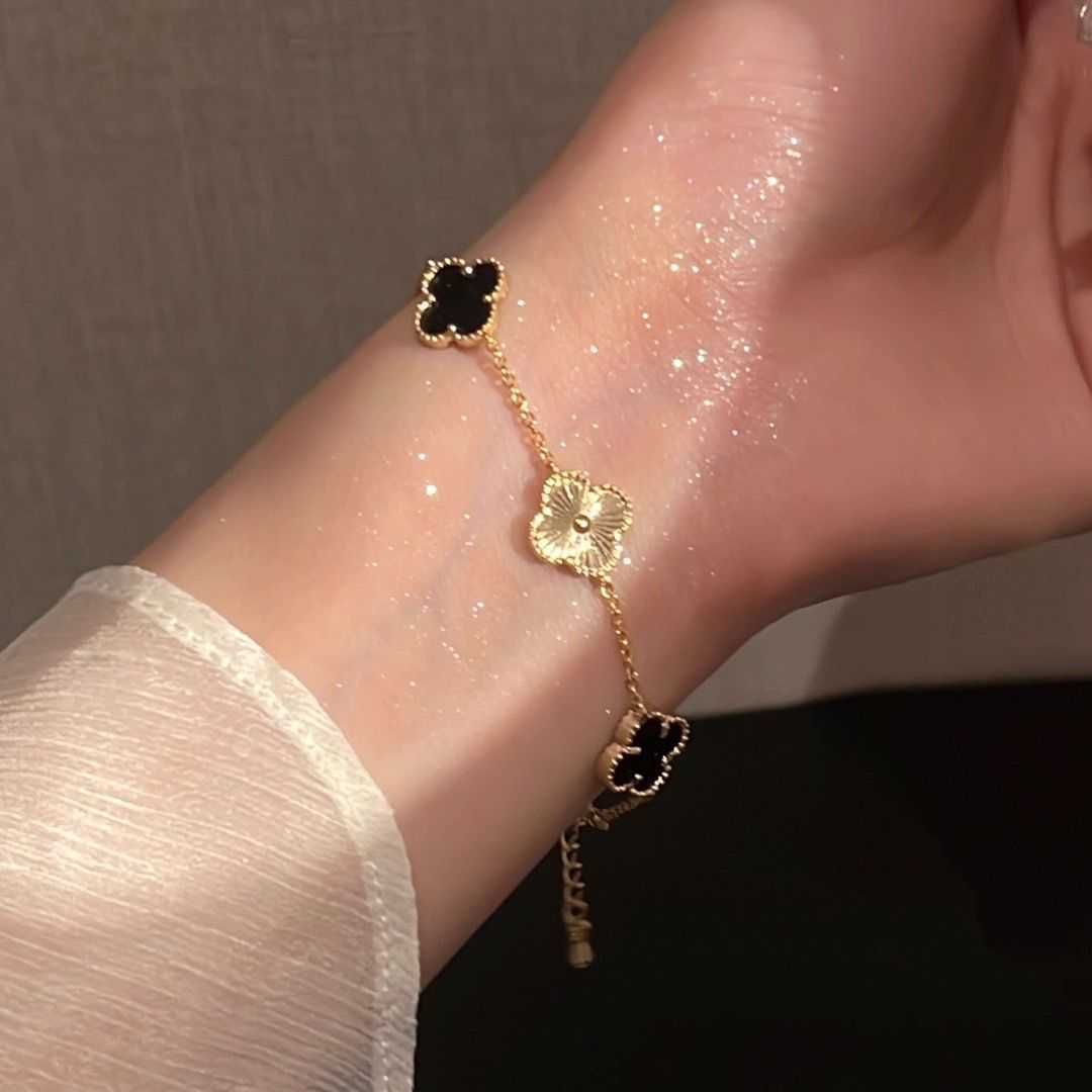 Golden Clover Bracelet