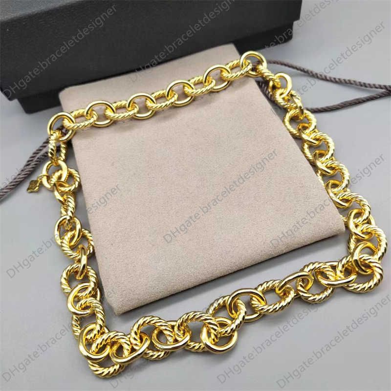 Ketting Goud 44cm--met logo