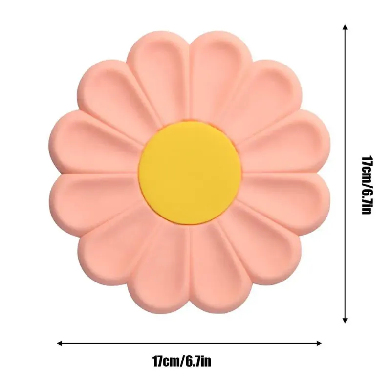 17x17x0,7cm États-Unis Rose1