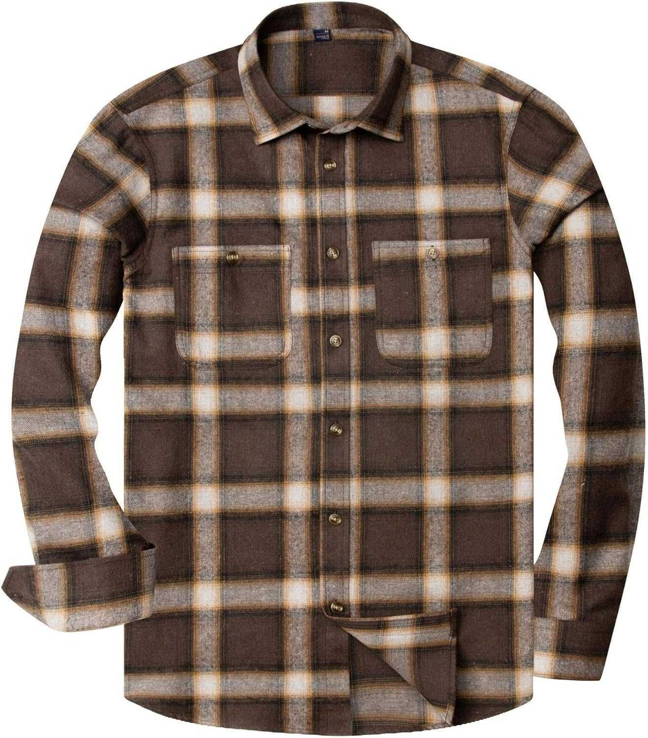 Brown Yellow Plaid