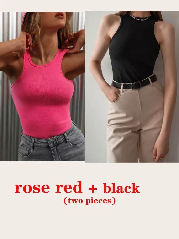 Rose red and black