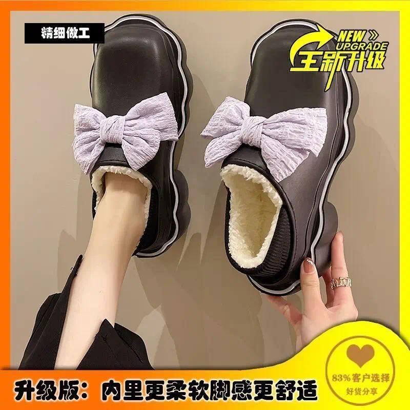 Bow Black Heel