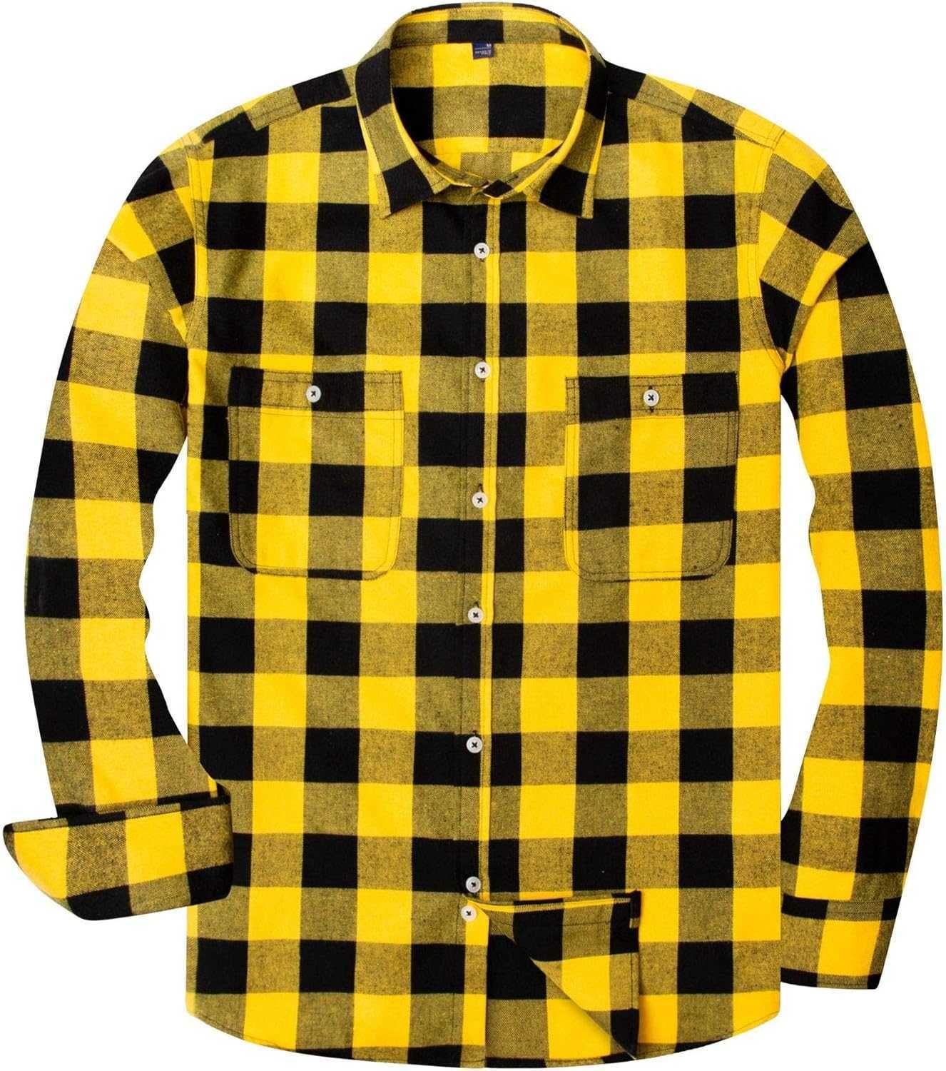 Bright Yellow Plaid