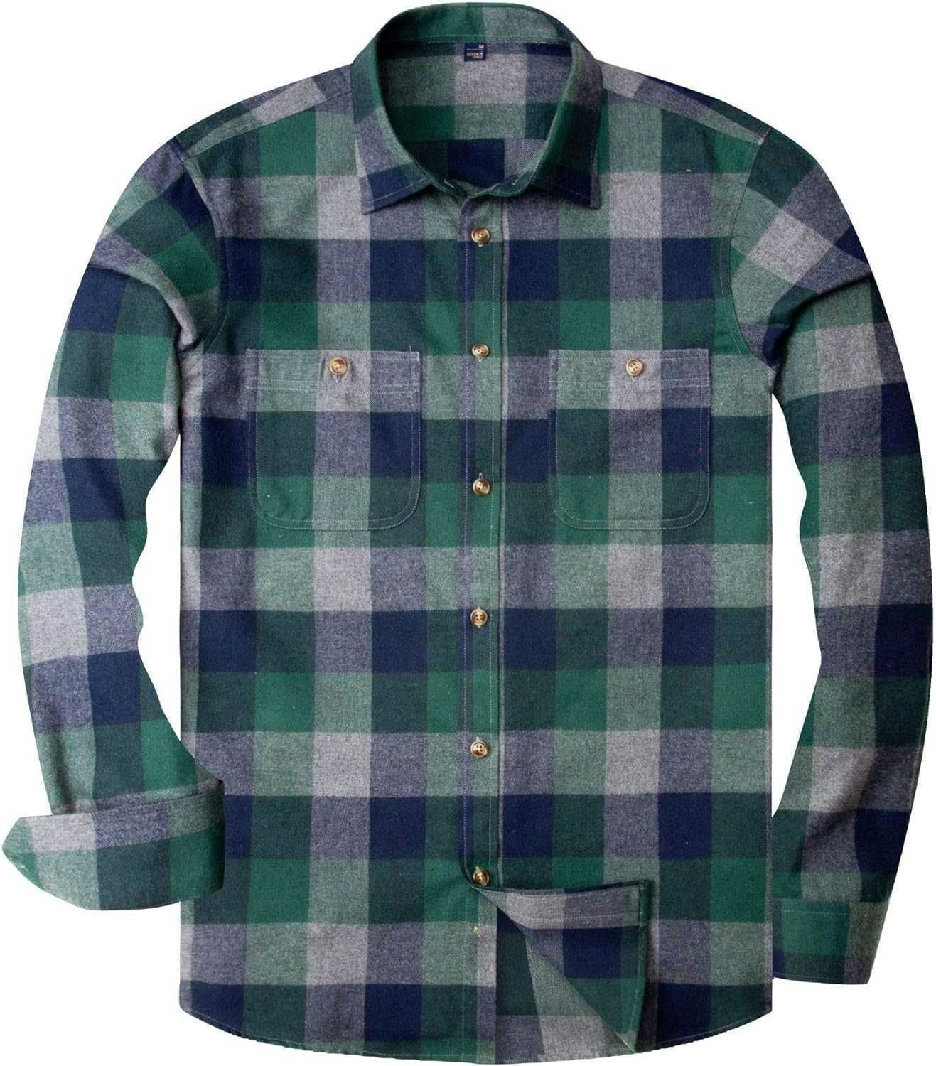 Green Grey Plaid