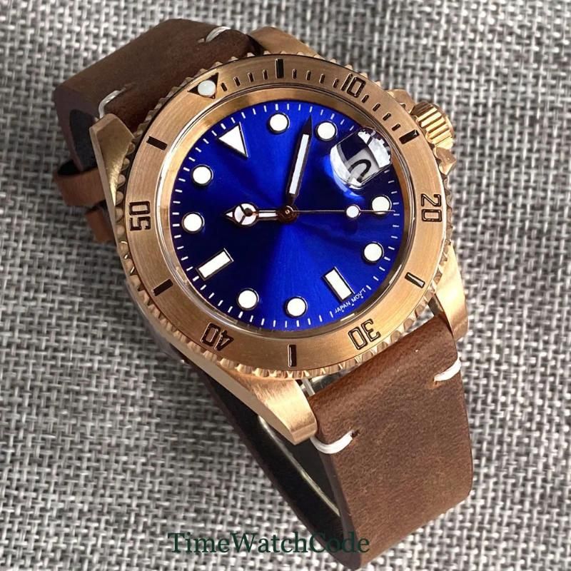 Blue dial no logo