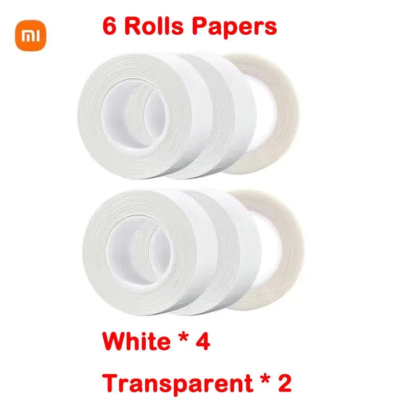 Color:6 rolls paper