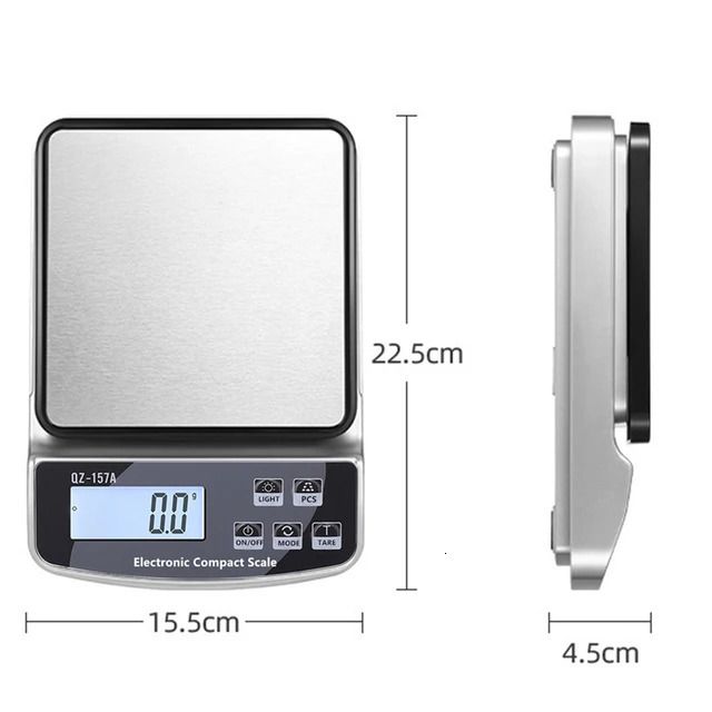 USB-laddningsskala-15 kg-1g
