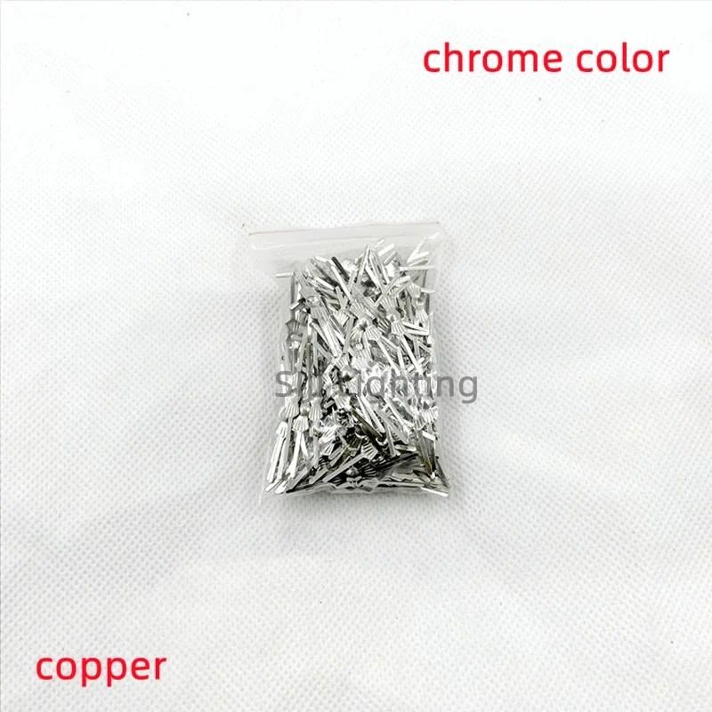 4 cm 200 pièces couleur chrome