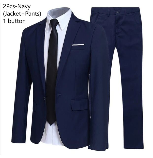 Navy 2piece Suit