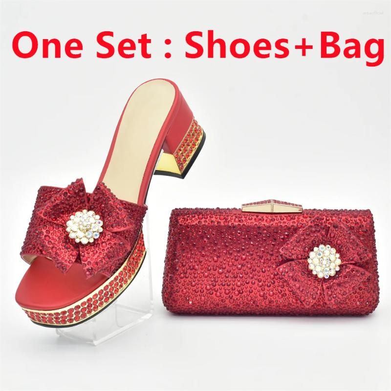 Red  Shoes and Bag