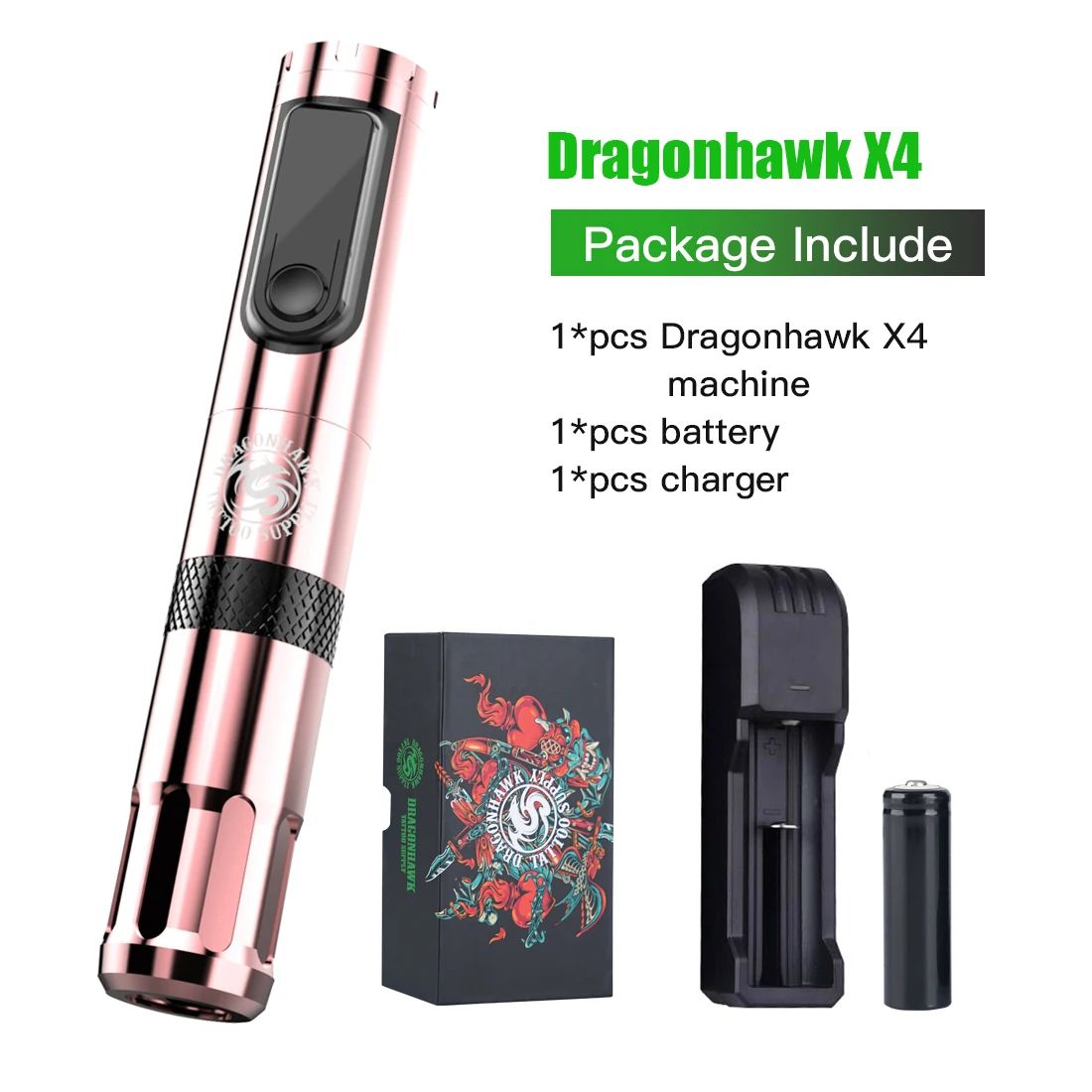 Dragonhawk X4-roze