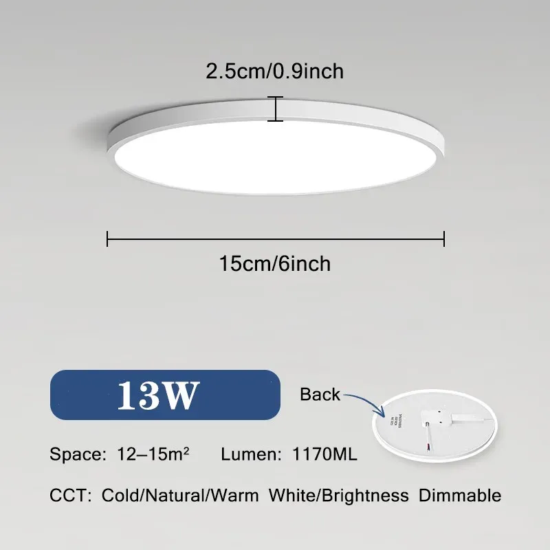 Blanc Chaud Modèle C 13W