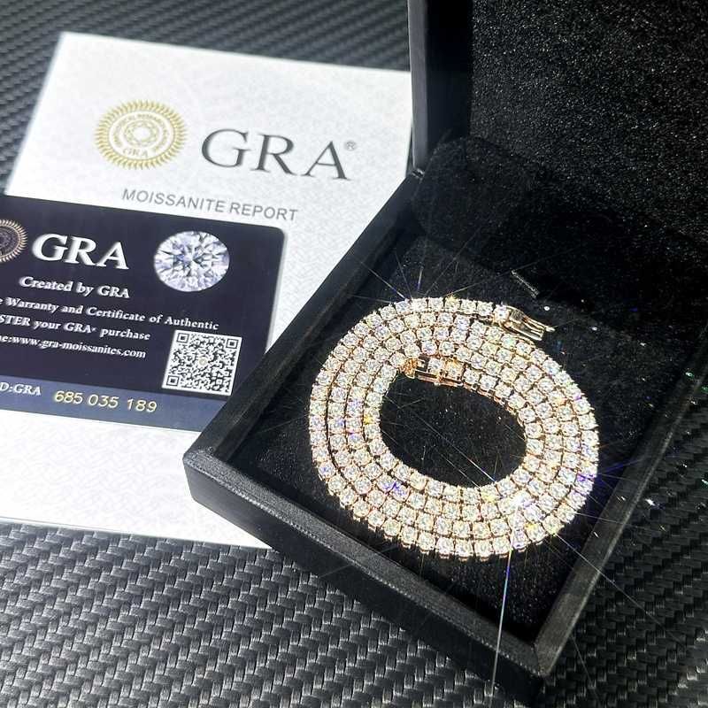 Ожерелье 16 дюймов с покрытием розового цвета толщиной 2 мм