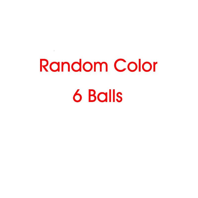 6 Random Color Balls