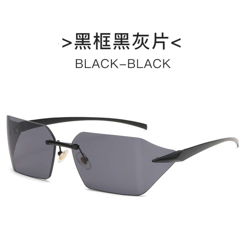 Black Frame Black Gray Slice