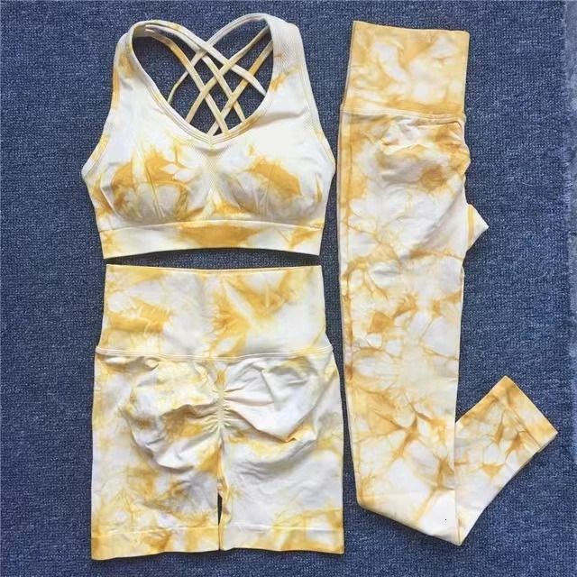 Yellow 3pcs b Set