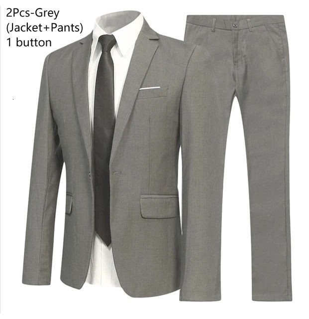 Grey 2piece Suit