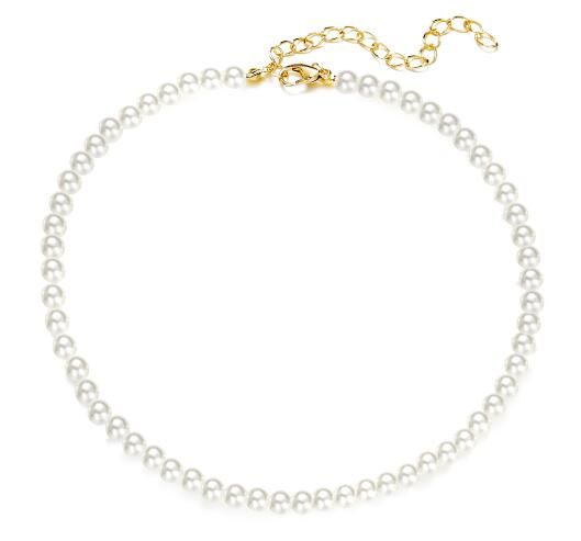 Collier de perles de 0,6 cm