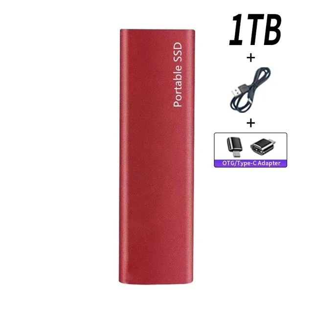 Cor: VERMELHO-1TB