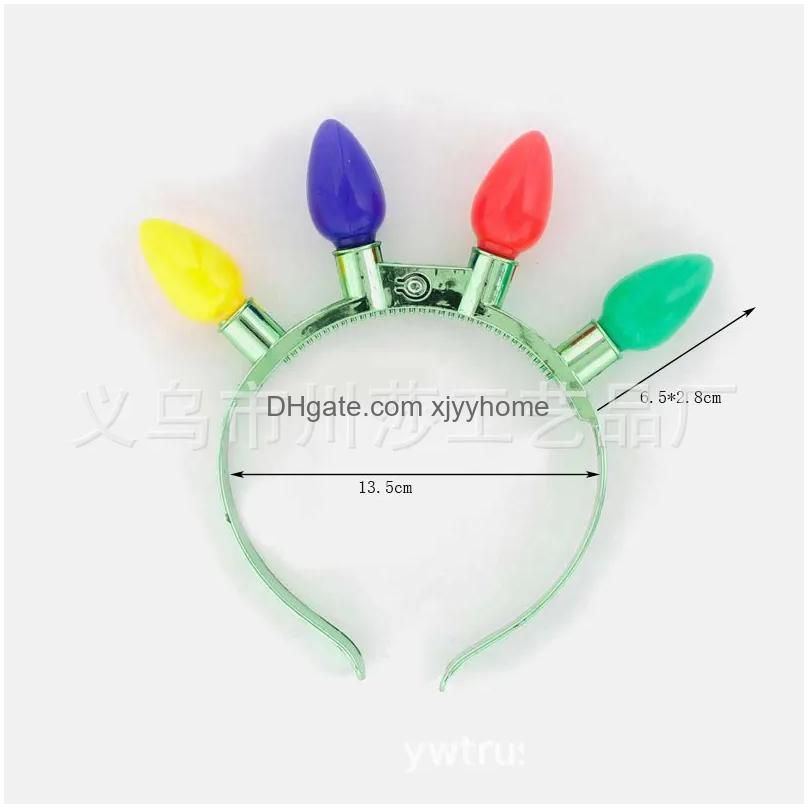 3#Light Up Bulb Headband