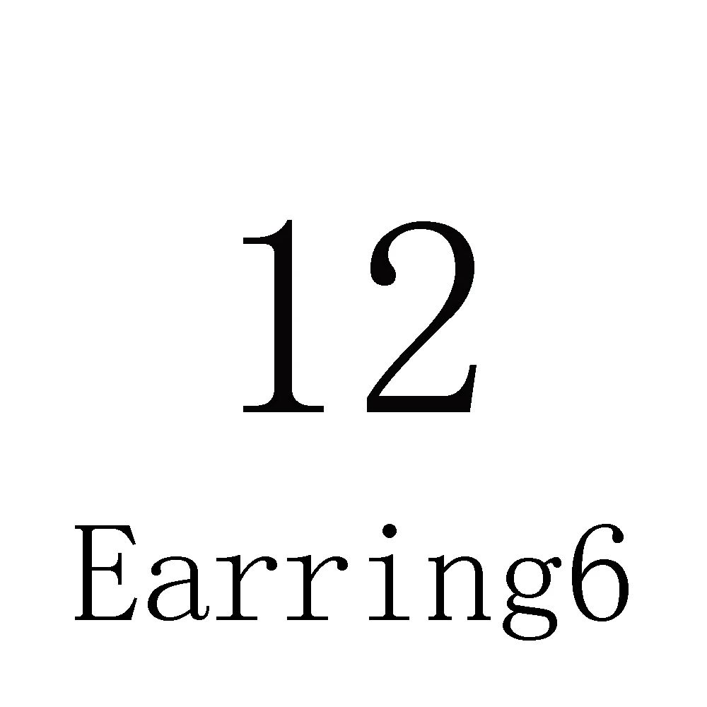 Cor da gema: Earring6 12