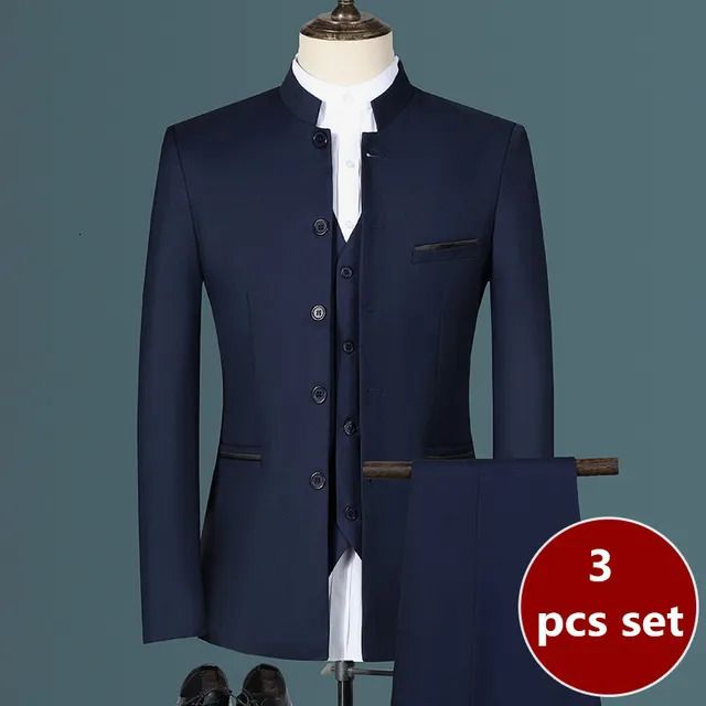 3 Pcs Set Navy