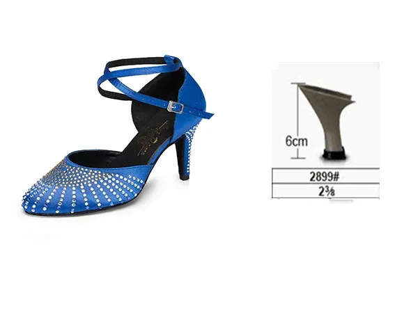 Blue heel 6cm