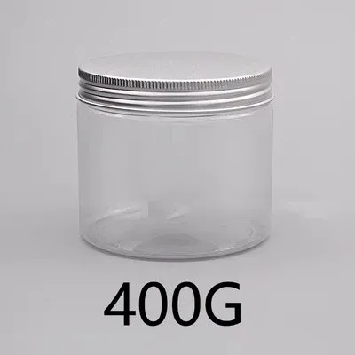 10 couvercles en aluminium de 400 g.