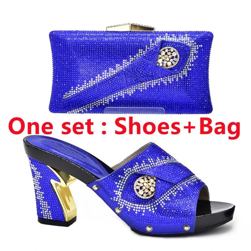 Blue Shoes and Bag