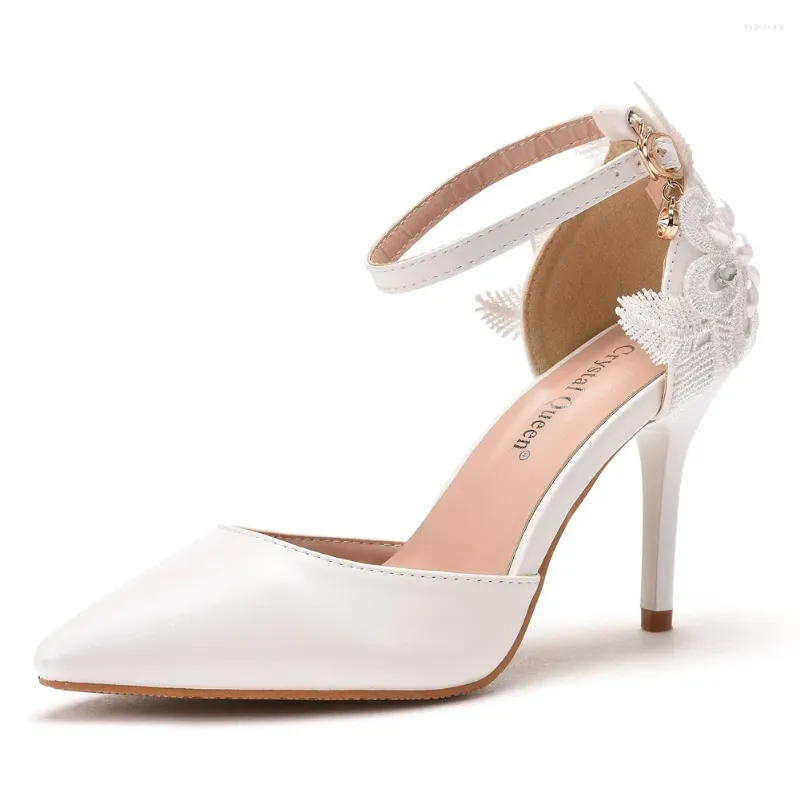 White heel  9.5cm
