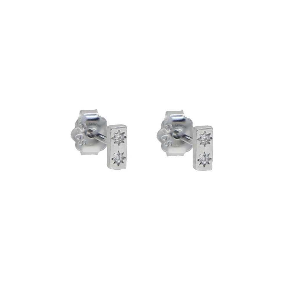 1Pair Boucle d'oreille en argent