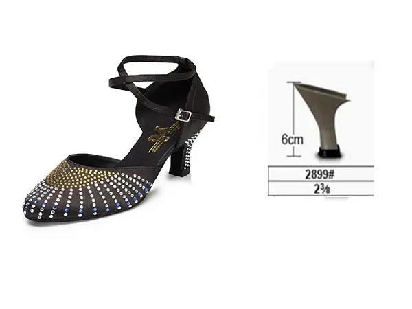 Black heel 6cm