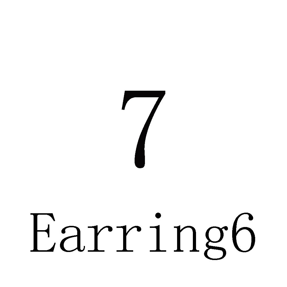 Cor da gema: Earring6 7