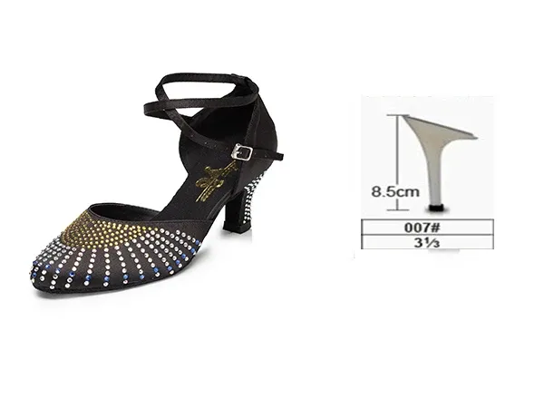 Black heel 8.5cm