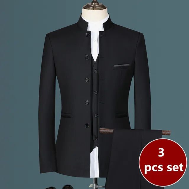 3 Pcs Set Black