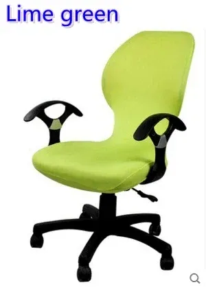 Housse de chaise d'ordinateur Vert anis