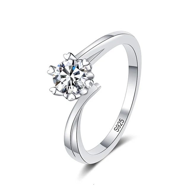 0,5CT 5 мм Moissanite