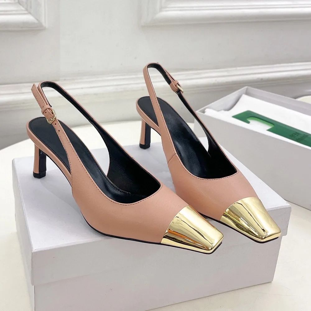 Nude Pink SlingBack 6.5cm