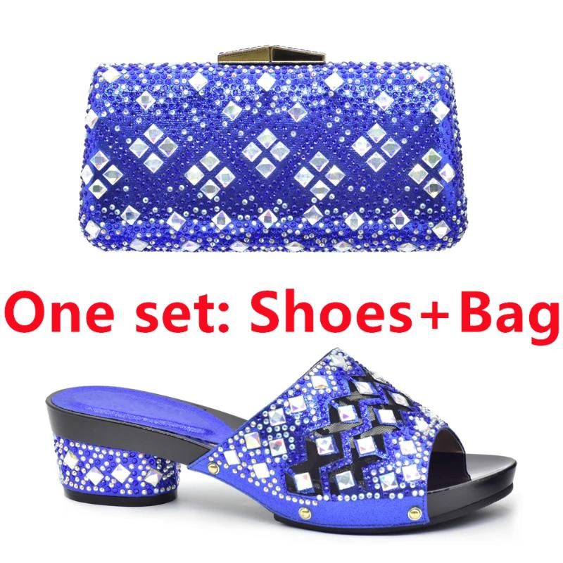 Blue Shoes and Bag