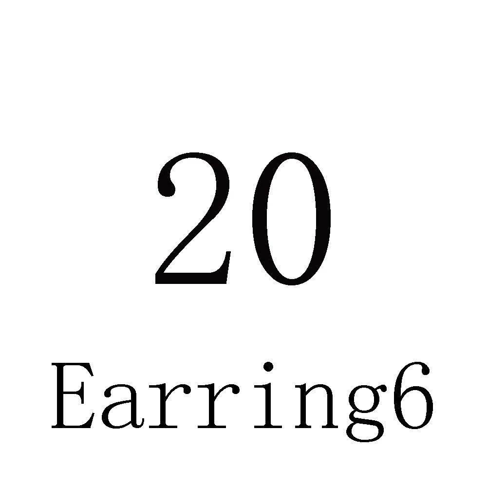 Cor da gema: Earring6 20