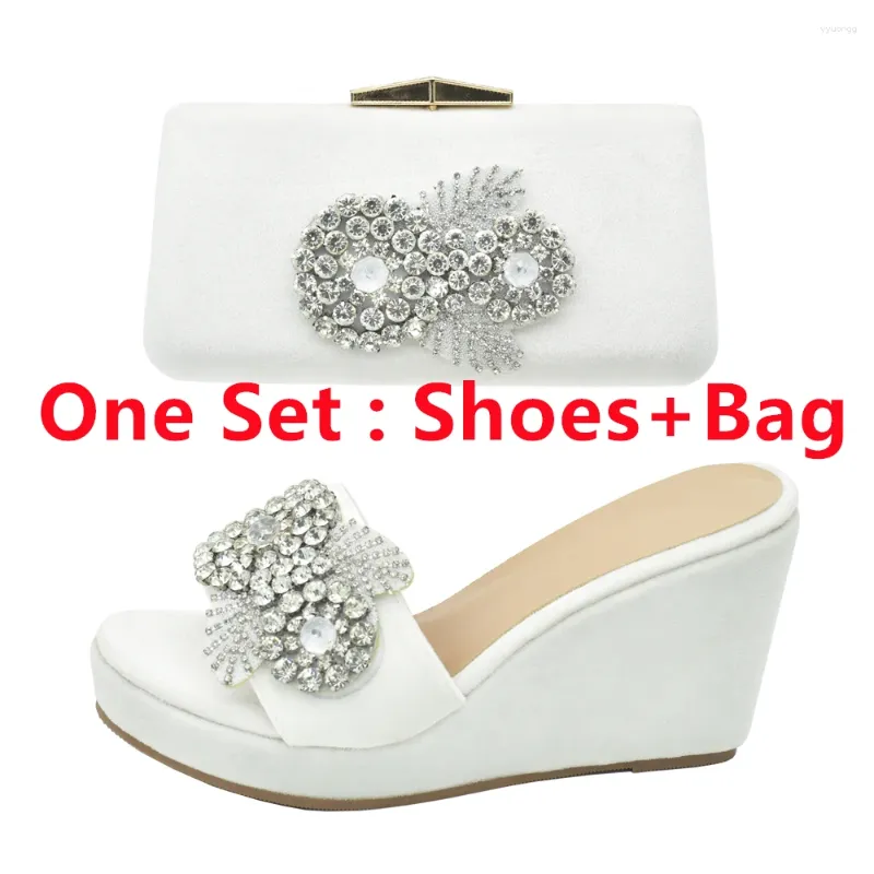 Silver Shoes and Bag