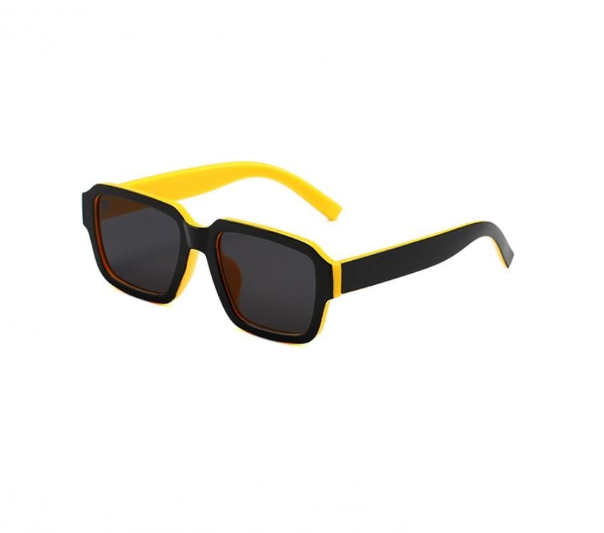 Black yellow frame