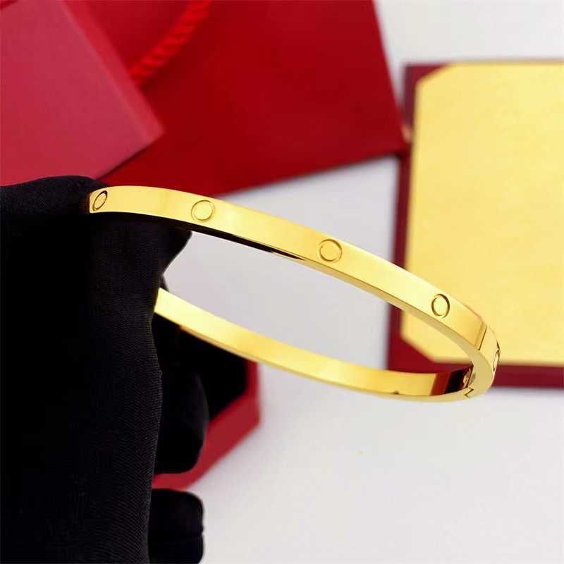 4mm Kajia Bracelet Full Nail Gold