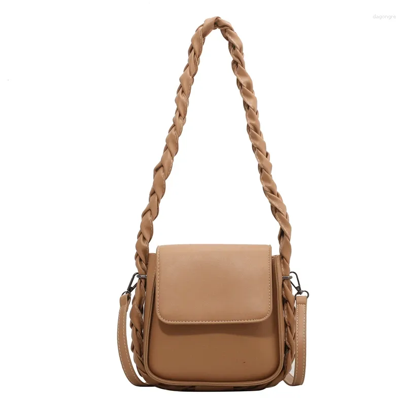 Khaki shoulder bag