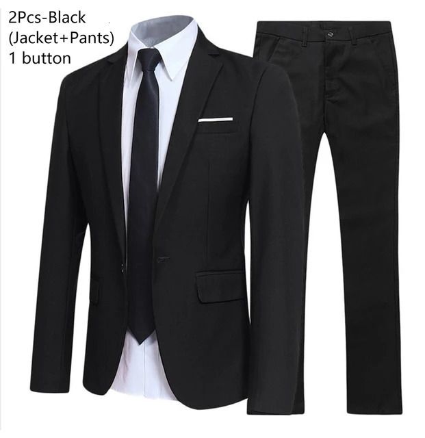 Black 2piece Suit