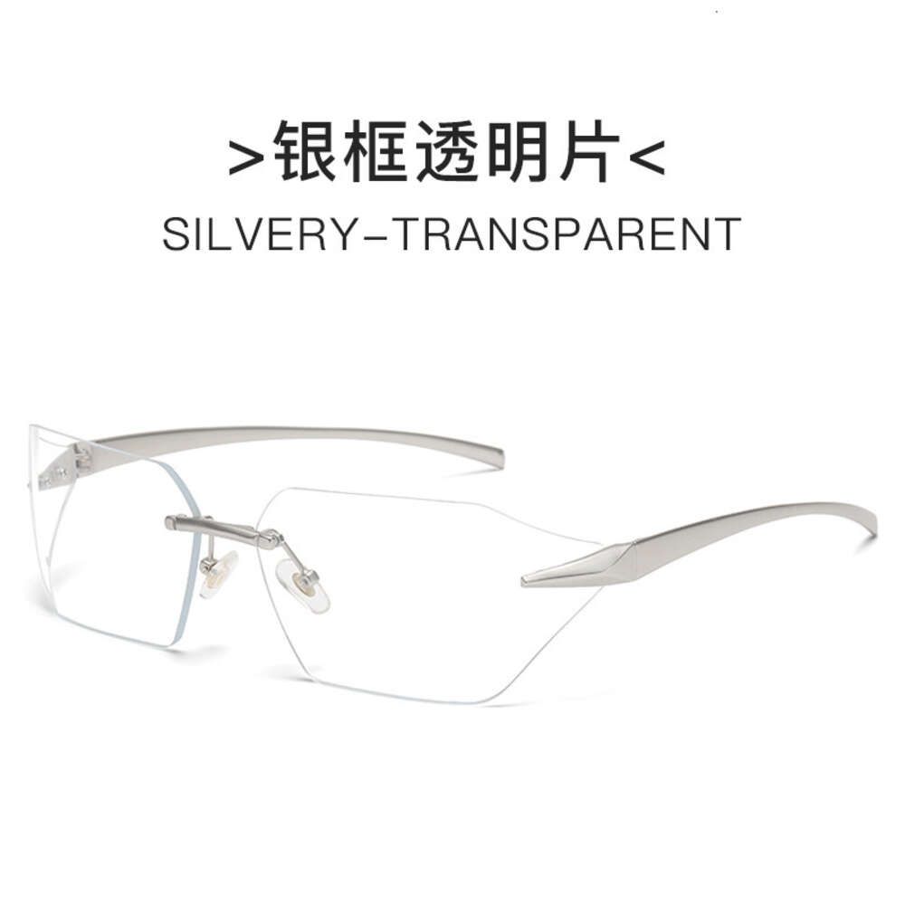 Silver Frame Transparent Sheet