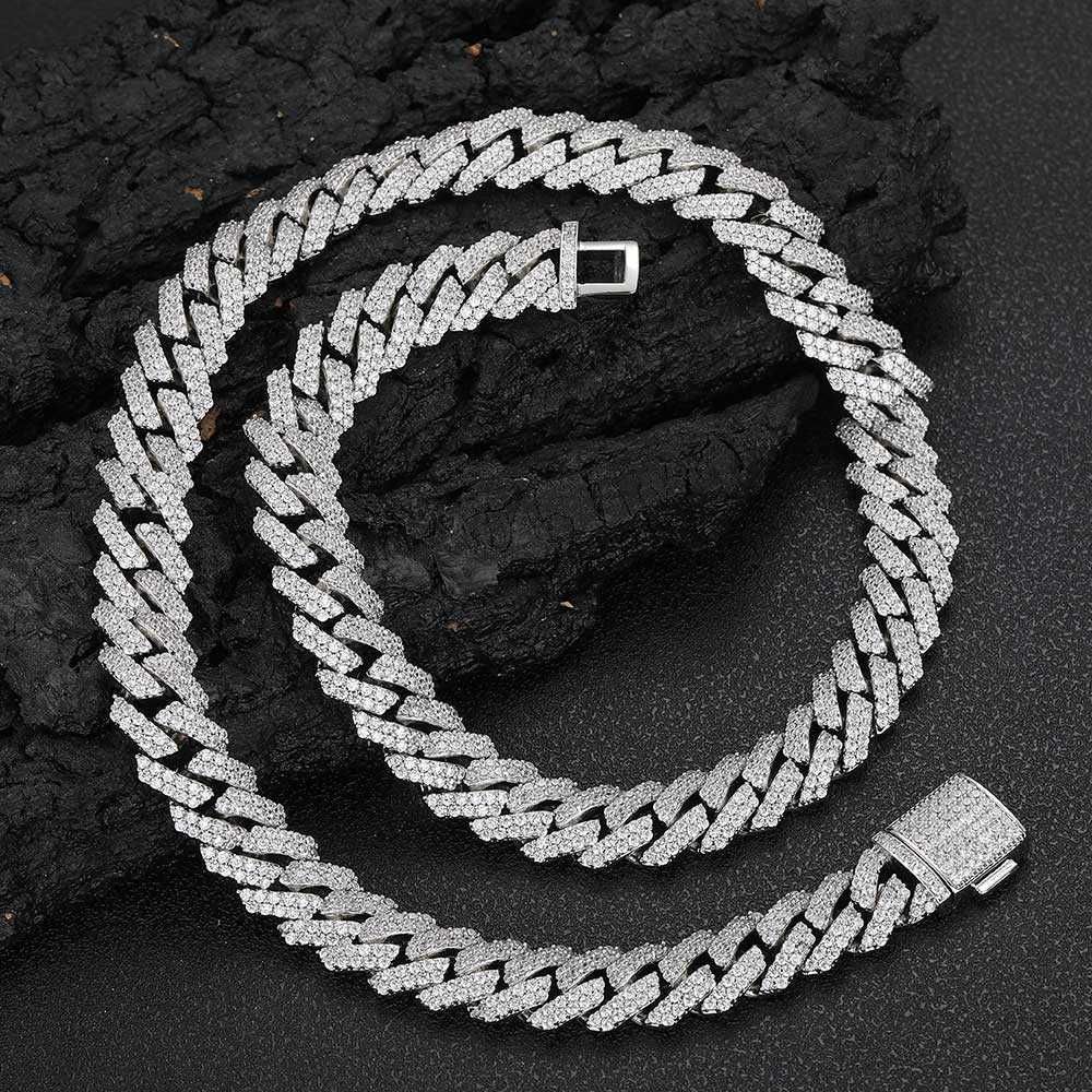 12mm Silver-Necklace 24inch(60.96cm)