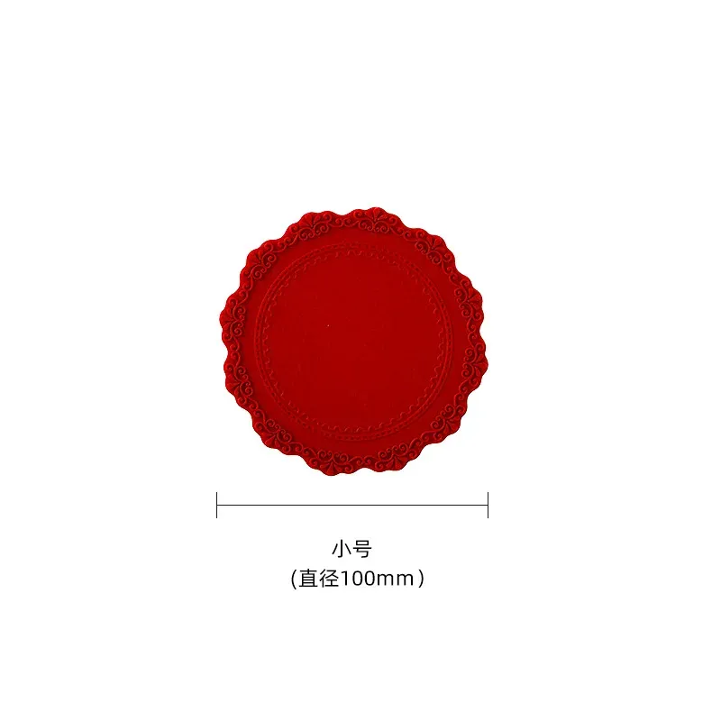 diametro 10 cm 3pcs rosso